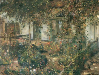 Blühender Bauerngarten